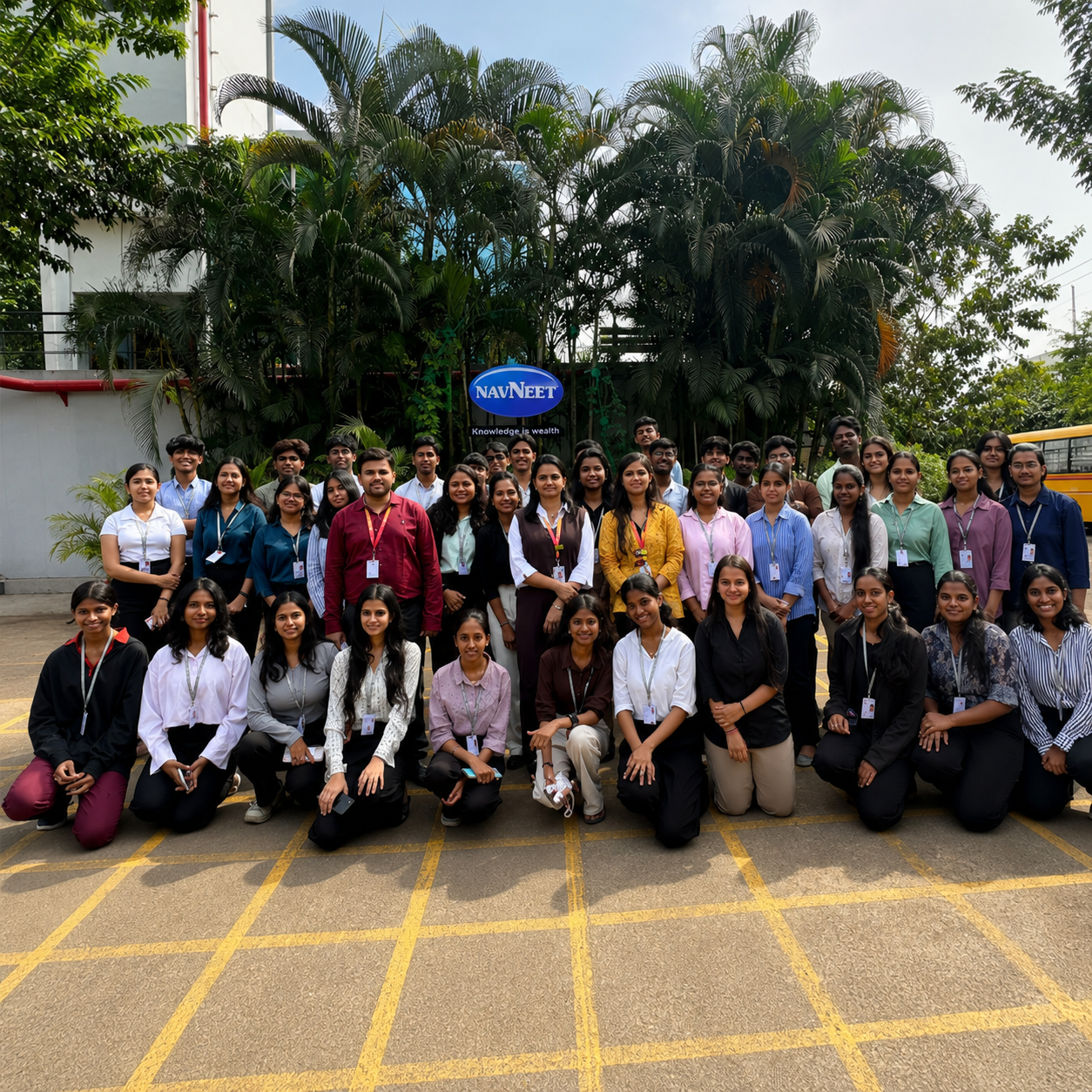 Industrial Visit to Navneet Publication Press Center