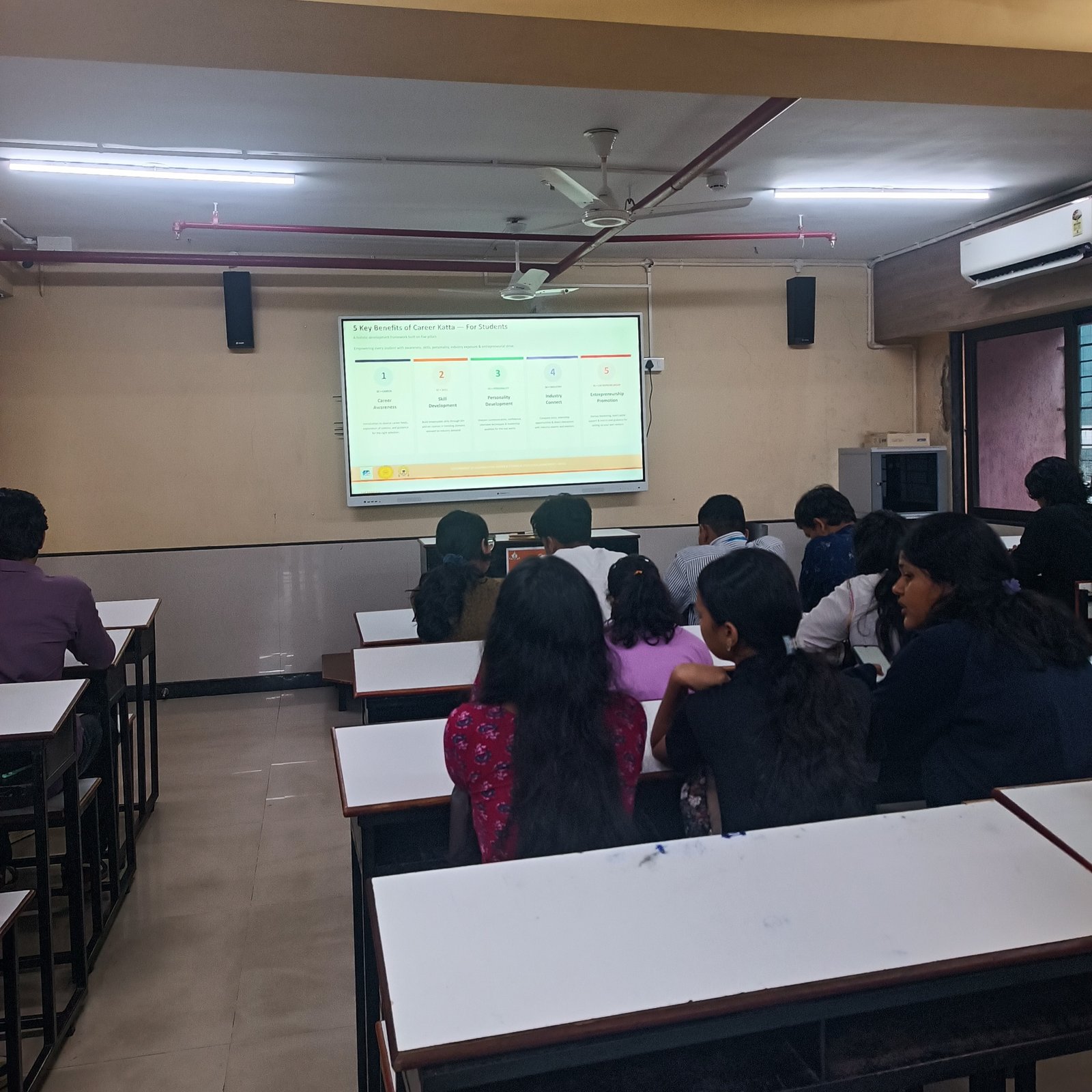 Career Katta Induction Session for First-Year Undergraduates