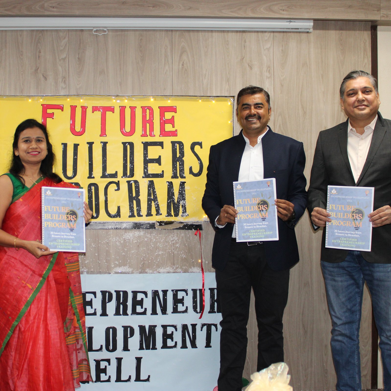Empowering Future Entrepreneurs: Future Builders Program Launch and Seminar on Developing Business Minds.