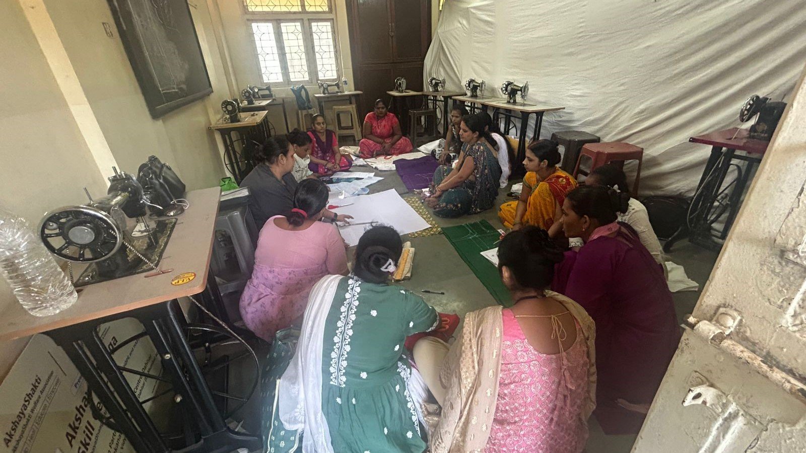 Akshay Dhaga Project Visit at Swami Vivekanand Education Centre