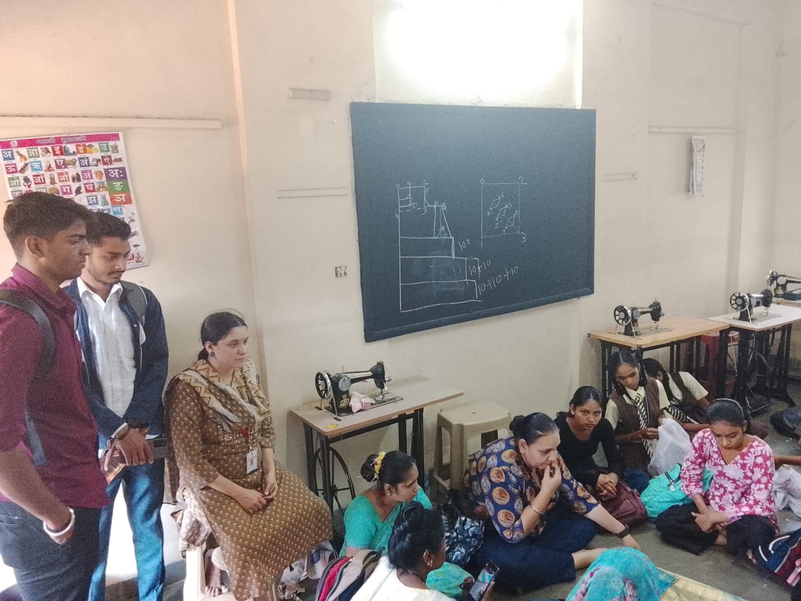 Akshay Dhaga Project Visit at Swami Vivekanand Education Centre