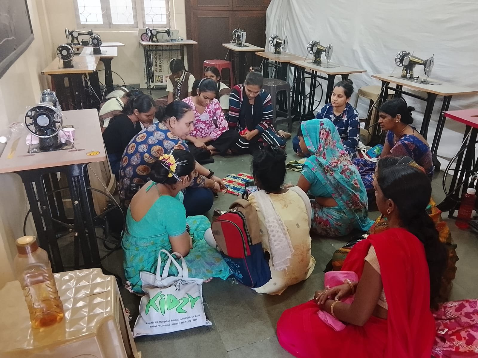 Akshay Dhaga Project Visit at Swami Vivekanand Education Centre