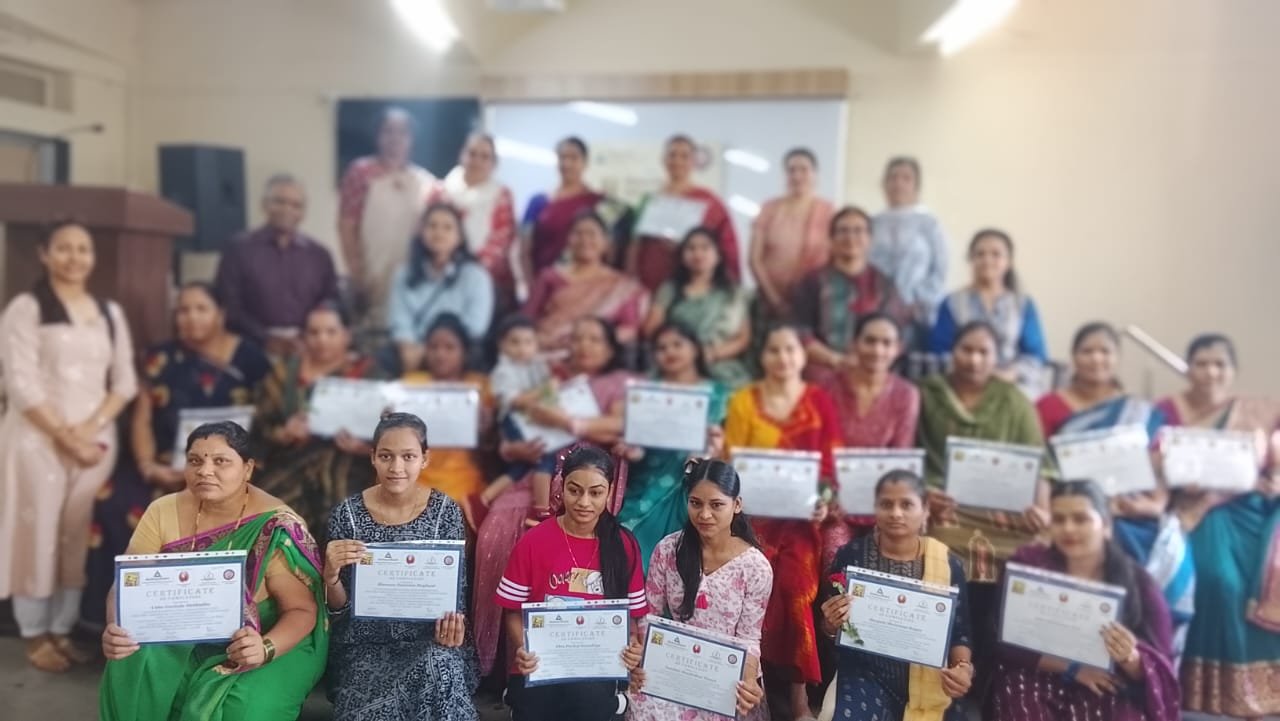 AkshayaDhaaga Certification Ceremony at the Swami Vivekanand Education Centre