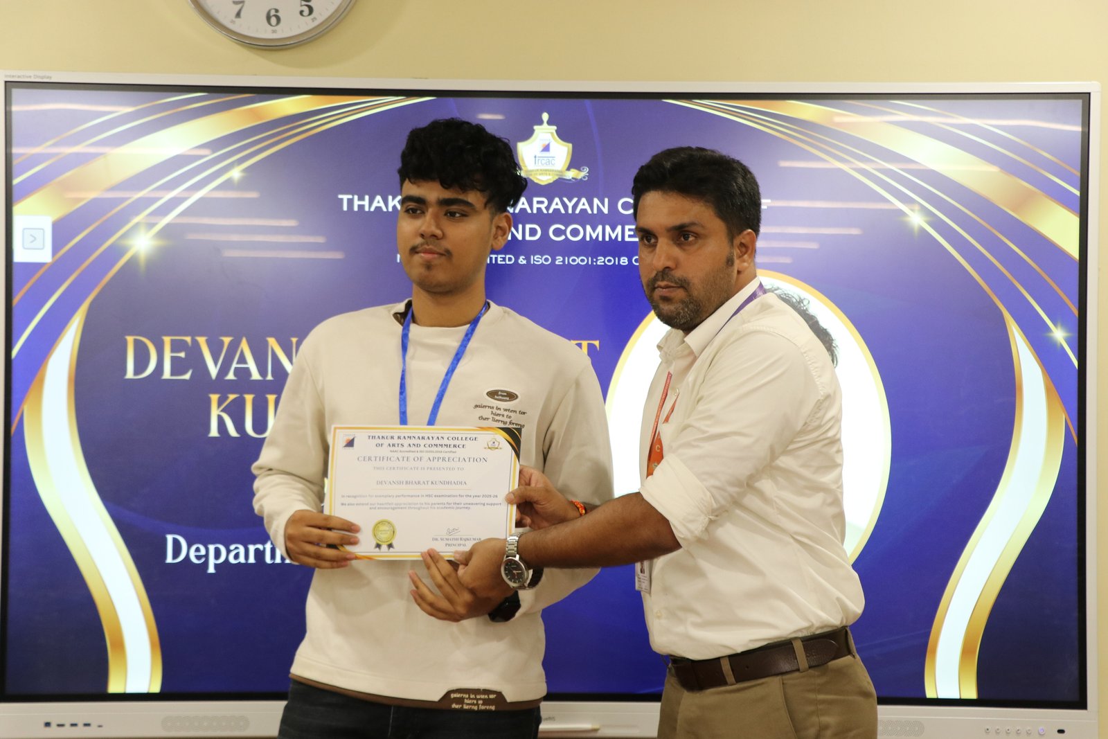 A Proud Celebration of Excellence: HSC Toppers Felicitation 2025–26