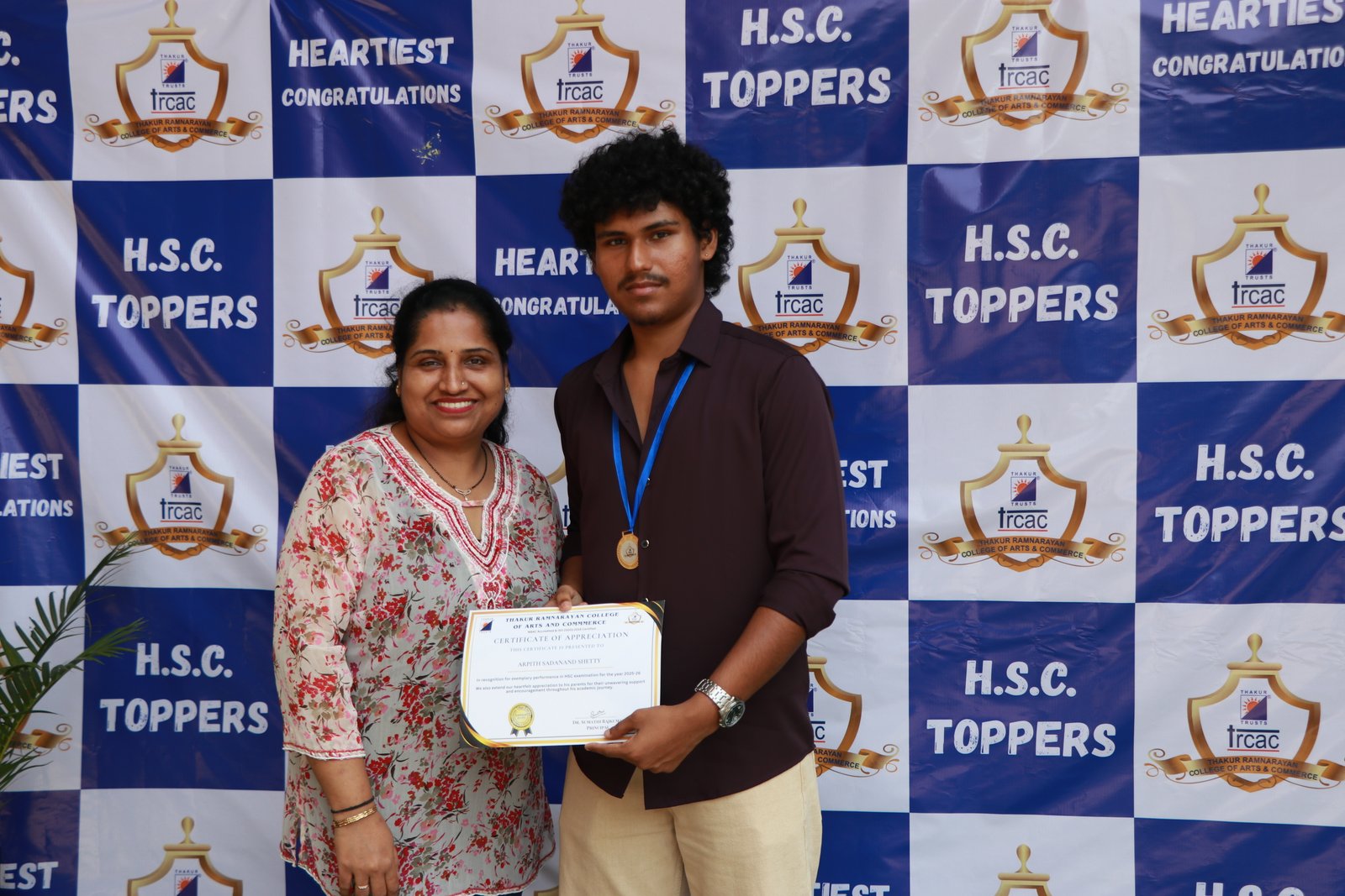 A Proud Celebration of Excellence: HSC Toppers Felicitation 2025–26