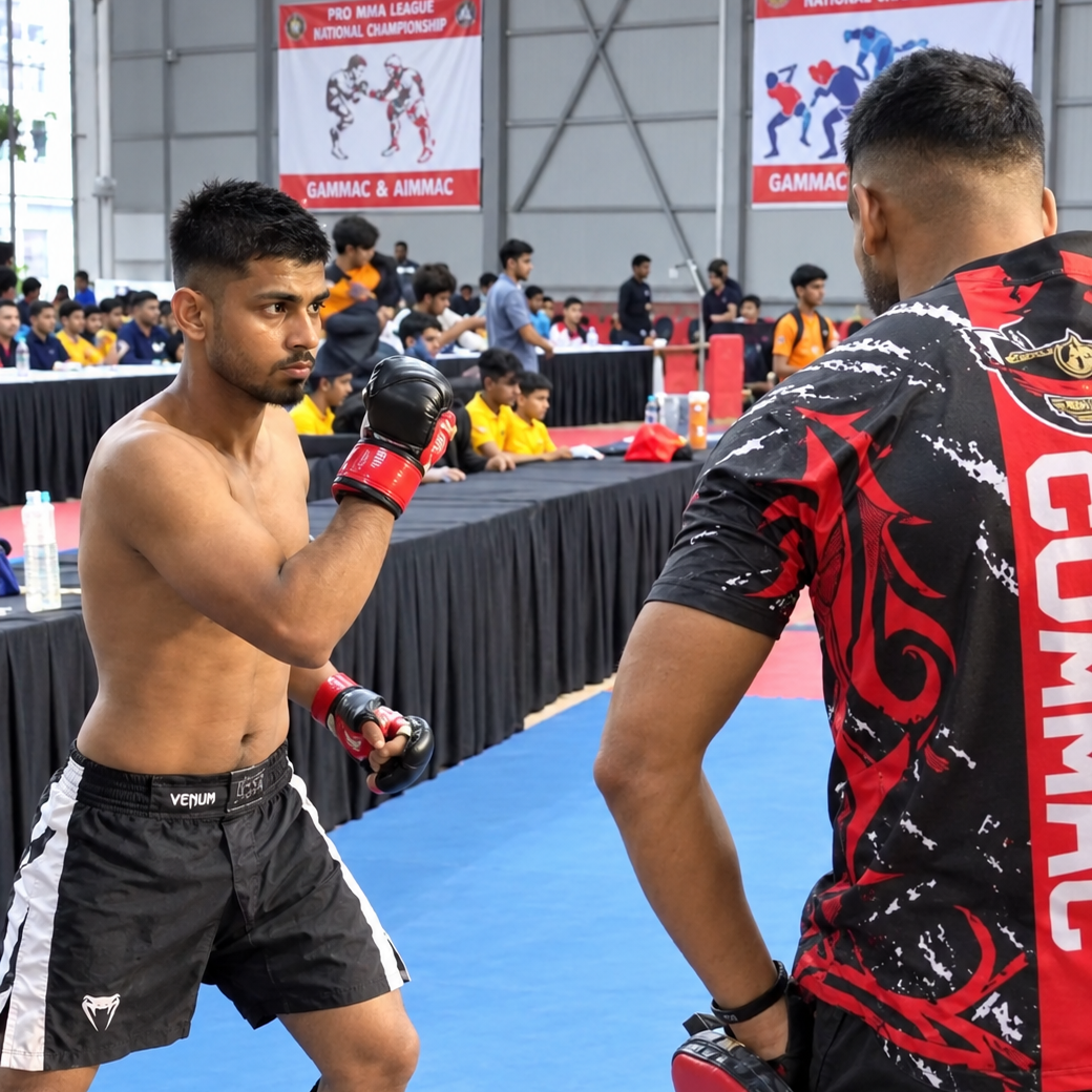 TRCAC Student Secures 2nd Position in National MMA Championship