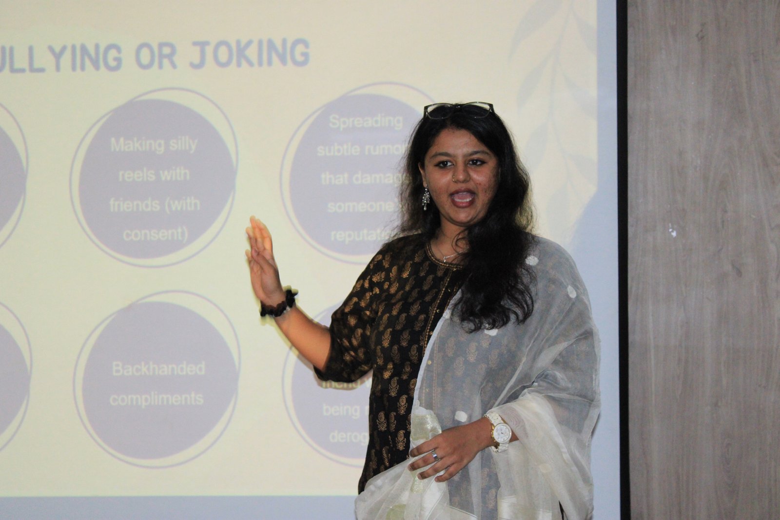 B. A. (Psychology) - ‘Real Heroes Don’t Bully - A Seminar on antibullying’