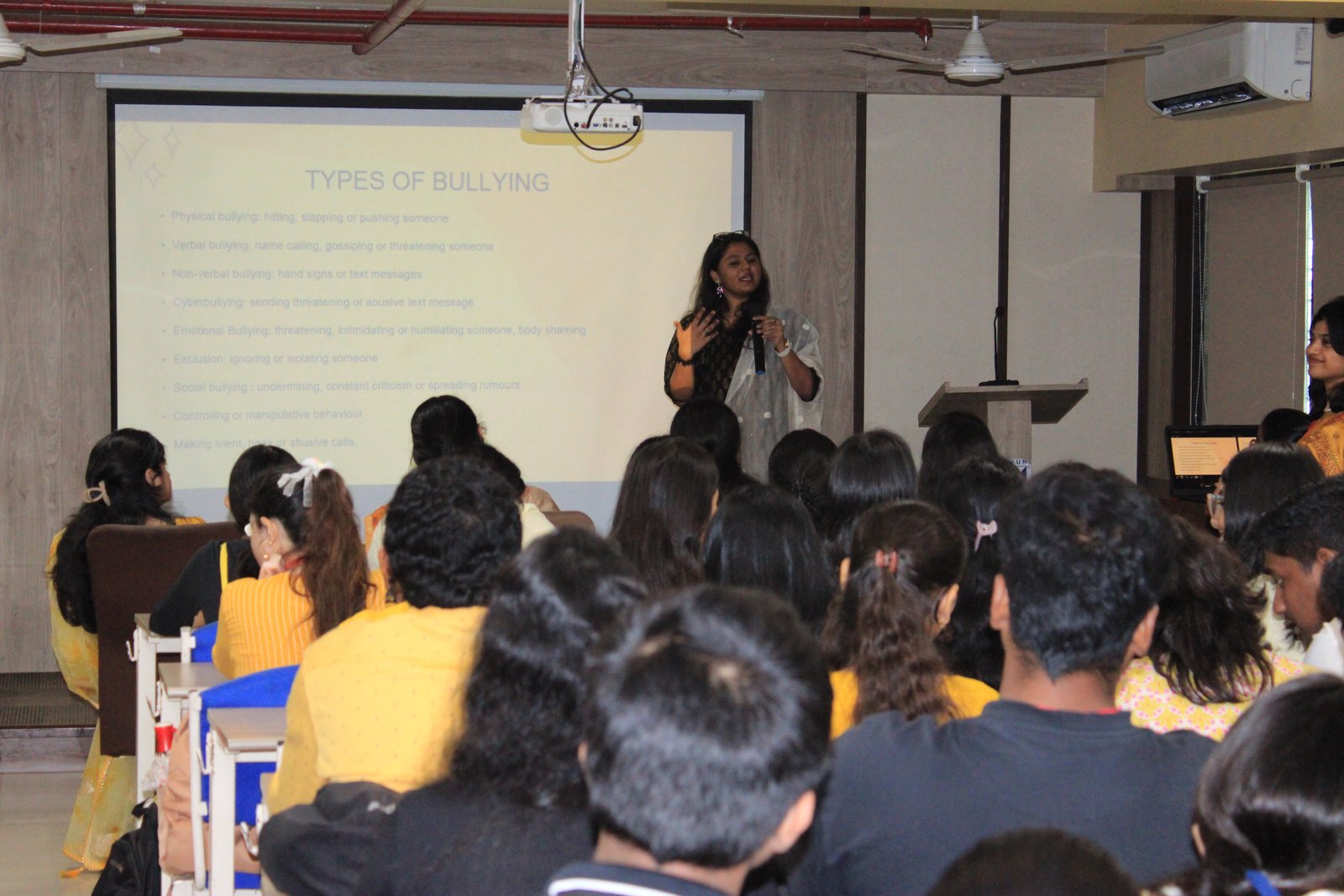 B. A. (Psychology) - ‘Real Heroes Don’t Bully - A Seminar on antibullying’