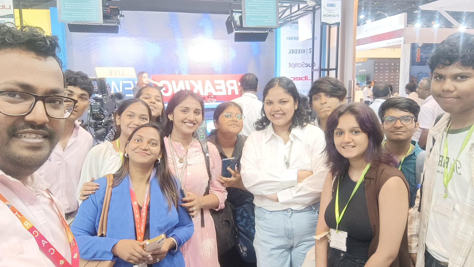 B. A. M. M. C. - Exploring Innovation in Media: A Visit to Broadcast India Show 2025