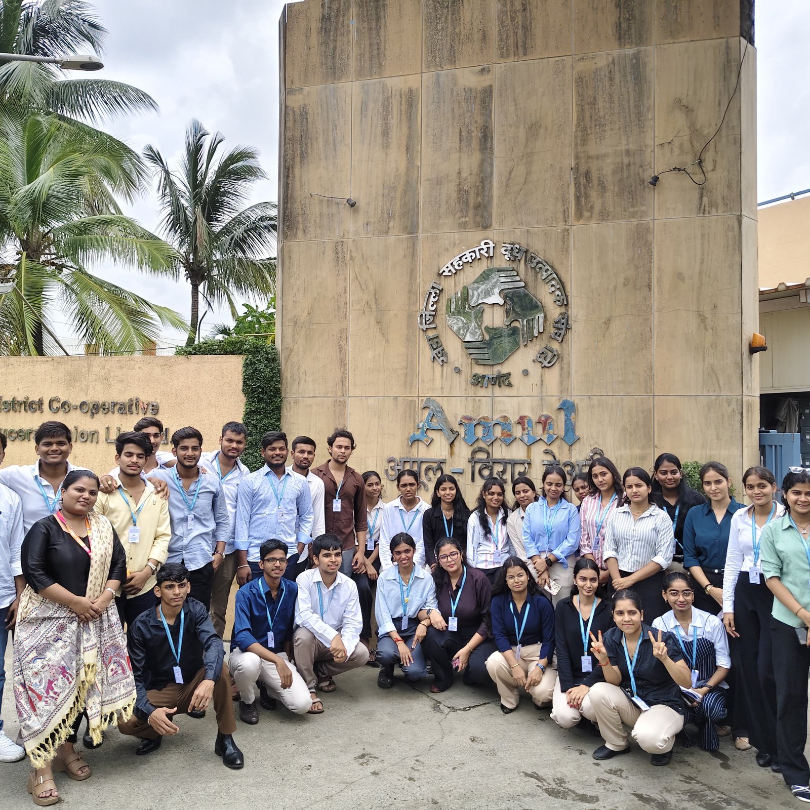 B.com.: Industrial Exposure Visit to Amul Dairy Processing Plant, Virar–Palgha
