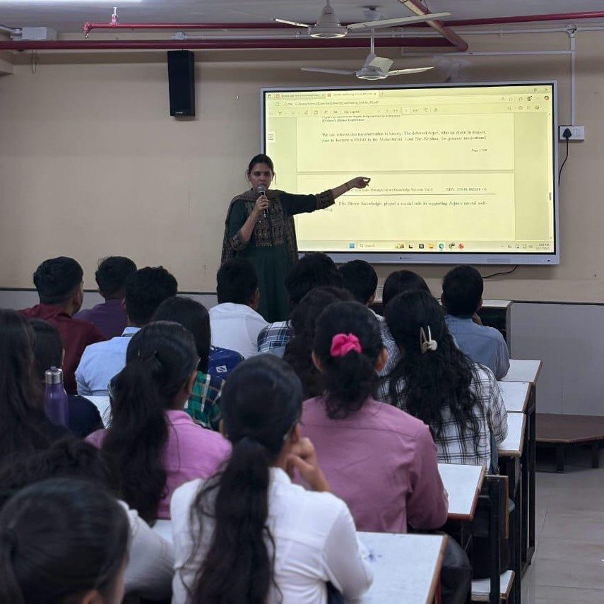 B.Com. - “Arjuna’s Case Study: Overcoming Stress Without Medicine in Ancient India”