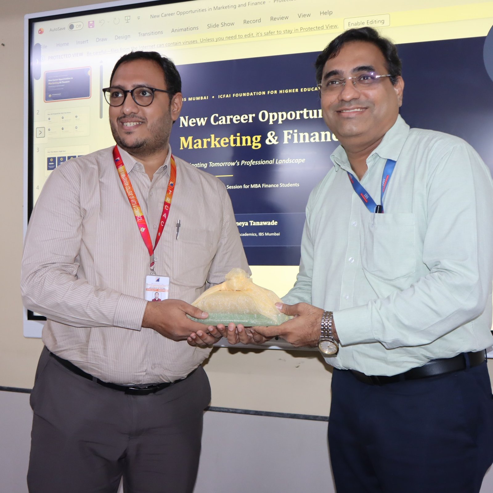 B.M.S.- IBS Session on Higher Education
