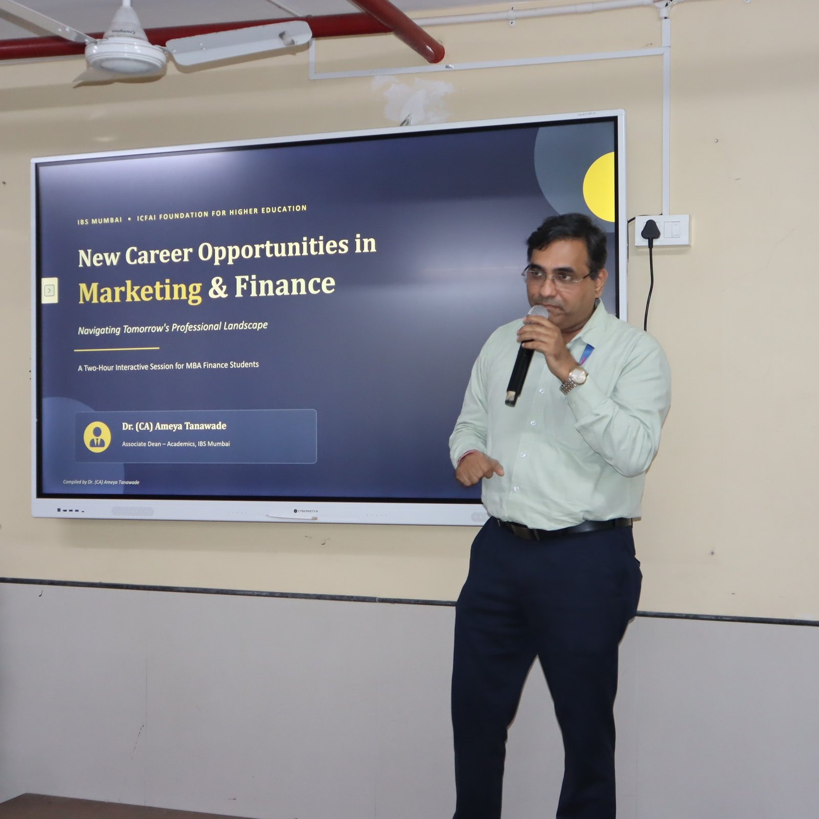 B.M.S.- IBS Session on Higher Education