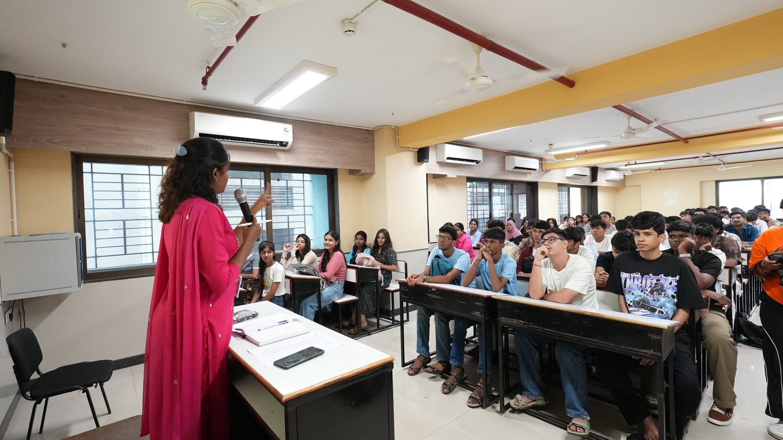 FYJC Students' Induction Programme: A Warm Welcome to a New Academic Journey