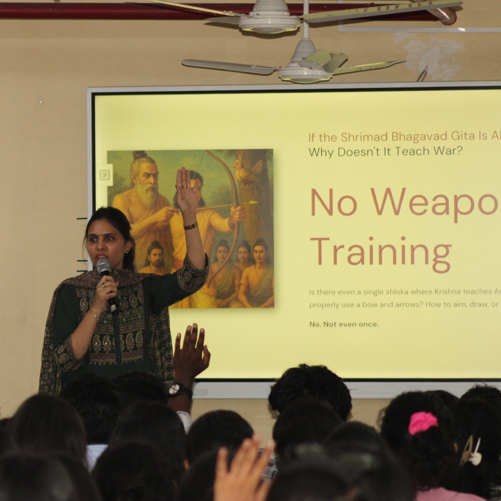 Holistic Wisdom for Modern Minds: An IKS-Based Seminar for FY Students