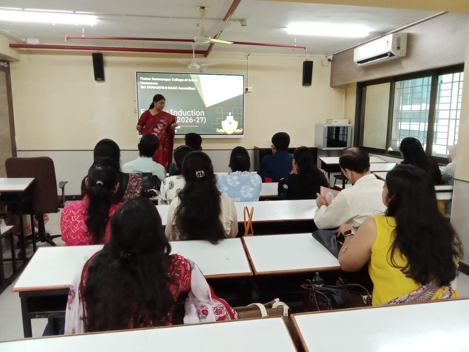 IQAC – Faculty Induction Program for JC & DC