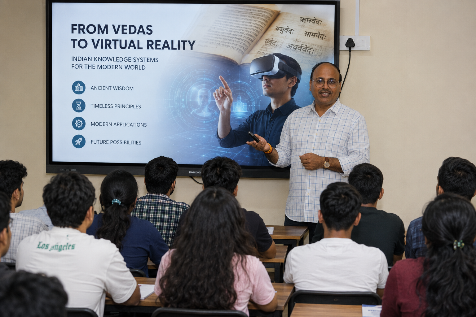 Seminar on "From Vedas to Virtual Reality: Exploring IKS in Technology"