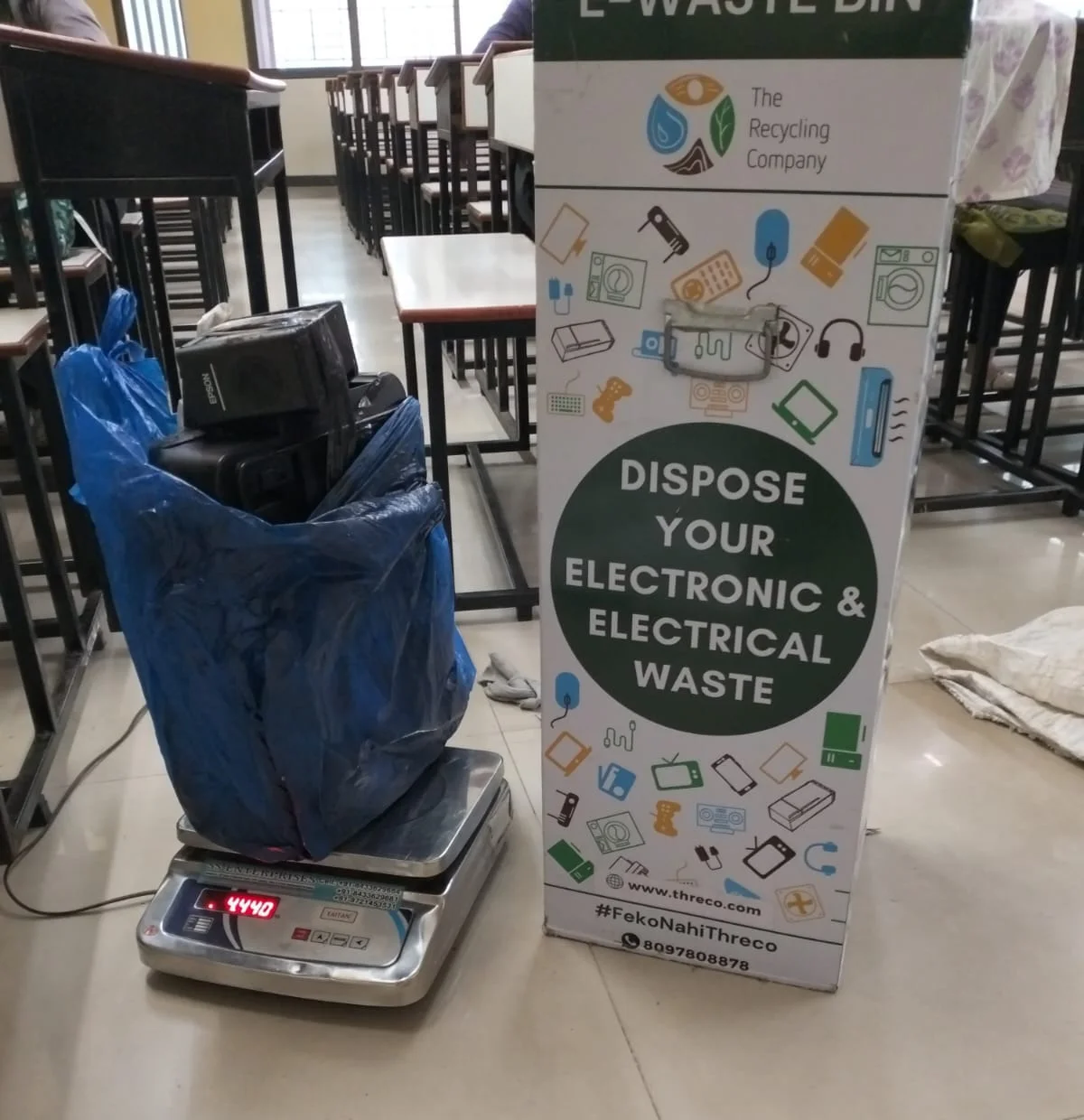 Empowering Sustainability: E-Waste Collection Drive with The Recycling Company, Thereco