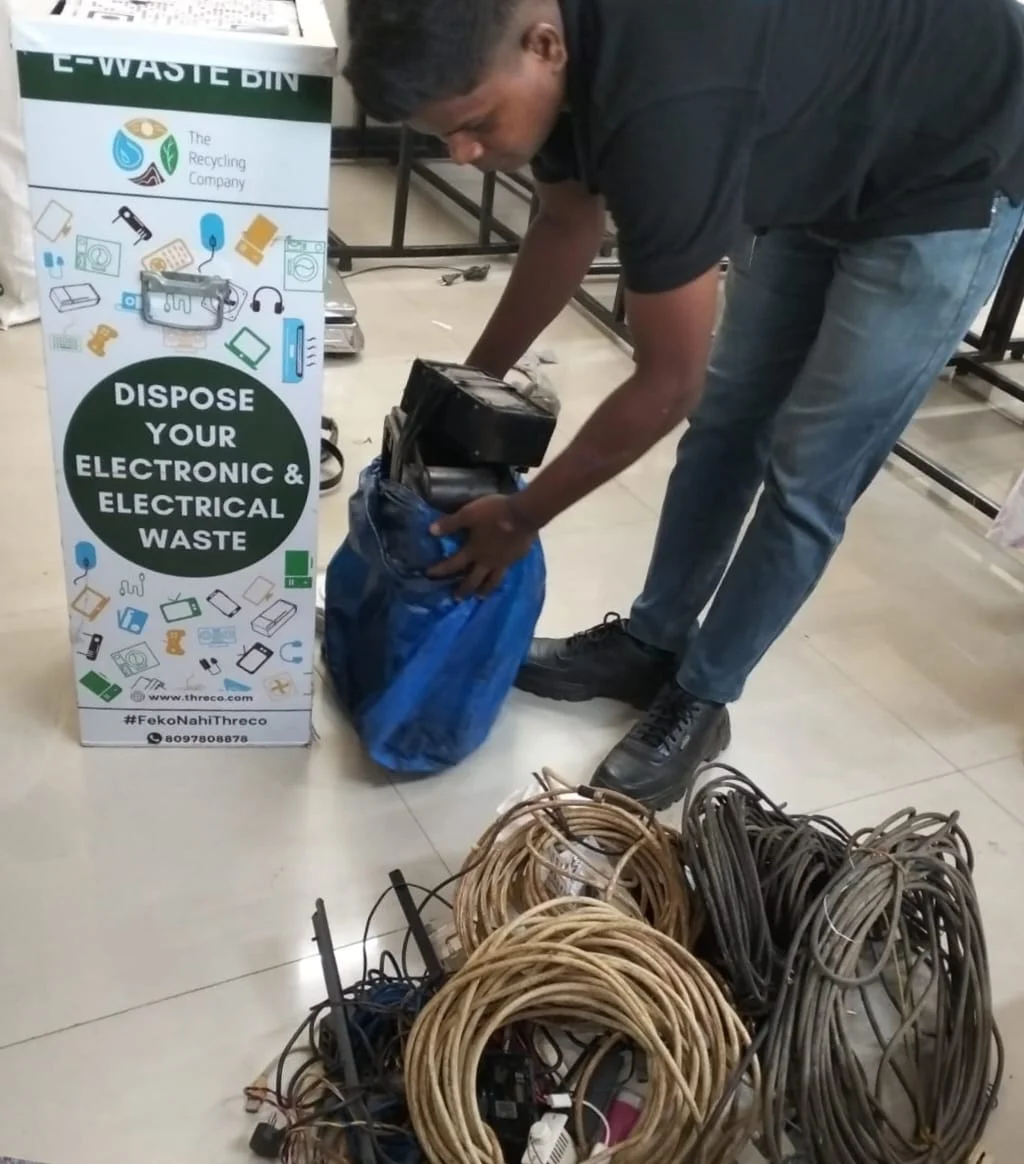 Empowering Sustainability: E-Waste Collection Drive with The Recycling Company, Thereco