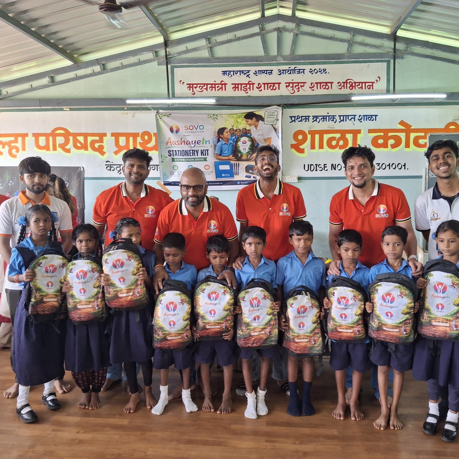 Aashayein Kit Distribution Drive – Empowering Young Learners