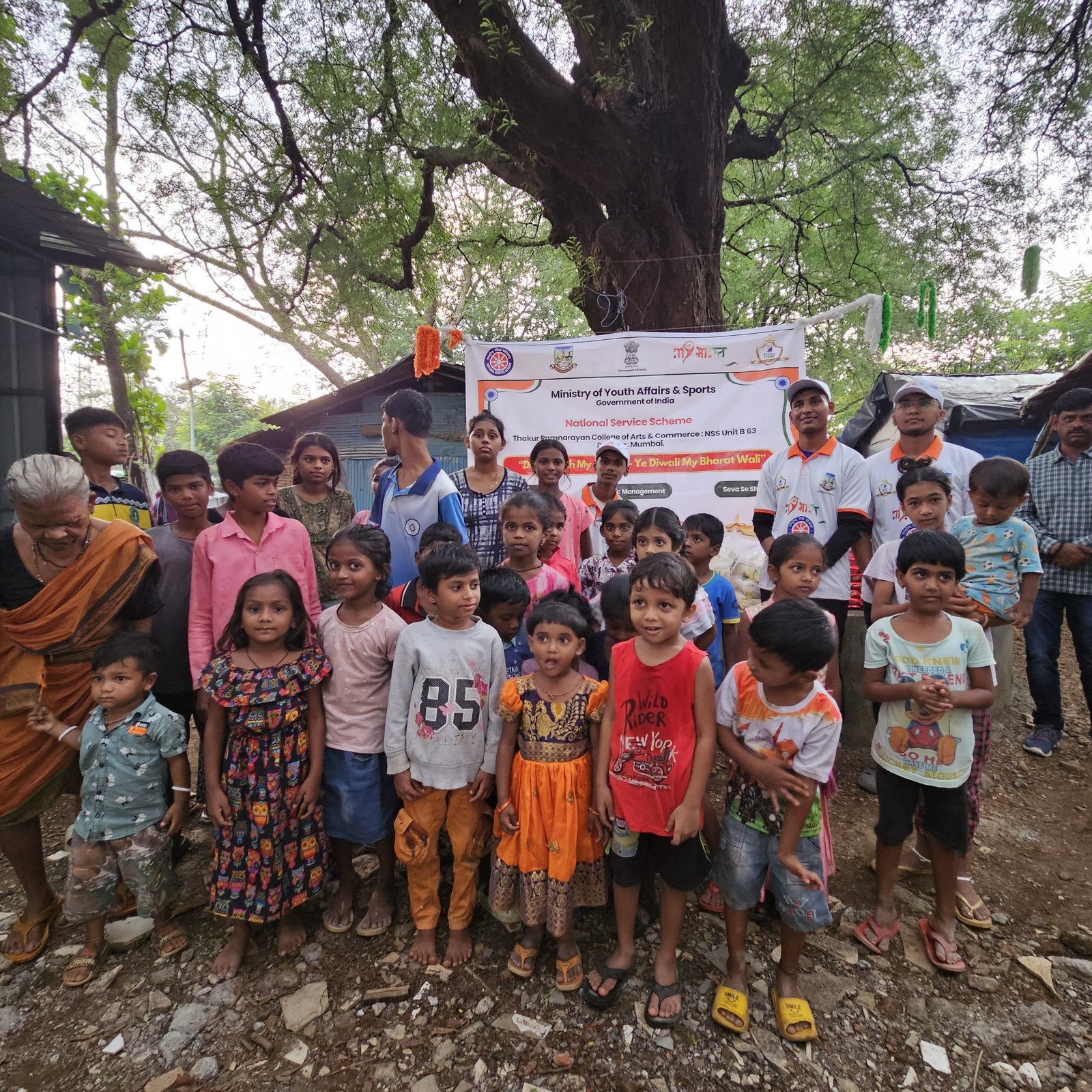 Birsa Munda balgurukul Diwali Kit Distribution