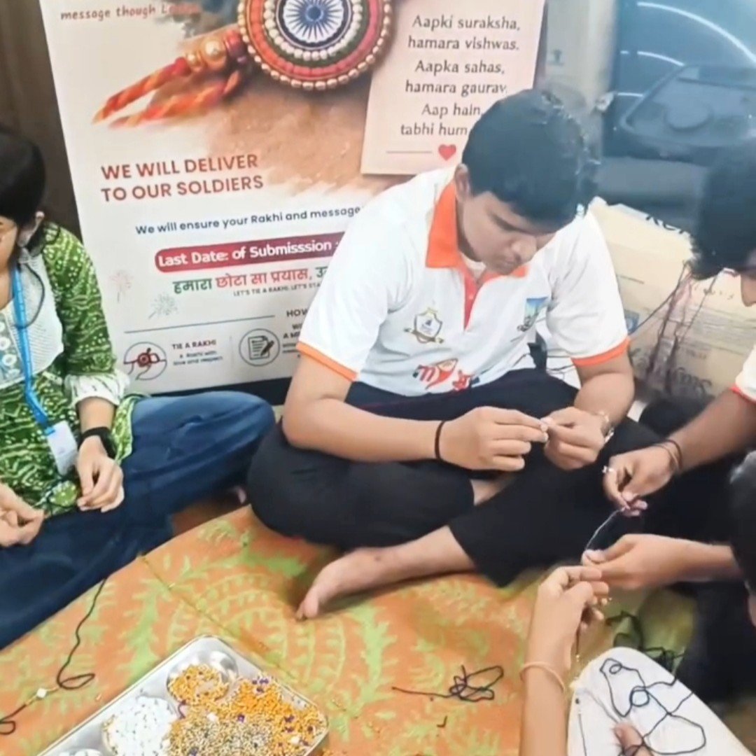 Ek Rakhi Sainik Ke Naam: Tying Threads of Gratitude