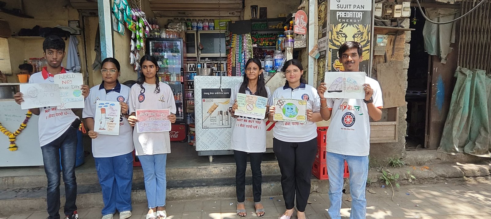 From Campus to Community: Anti-Tobacco Awareness Drive