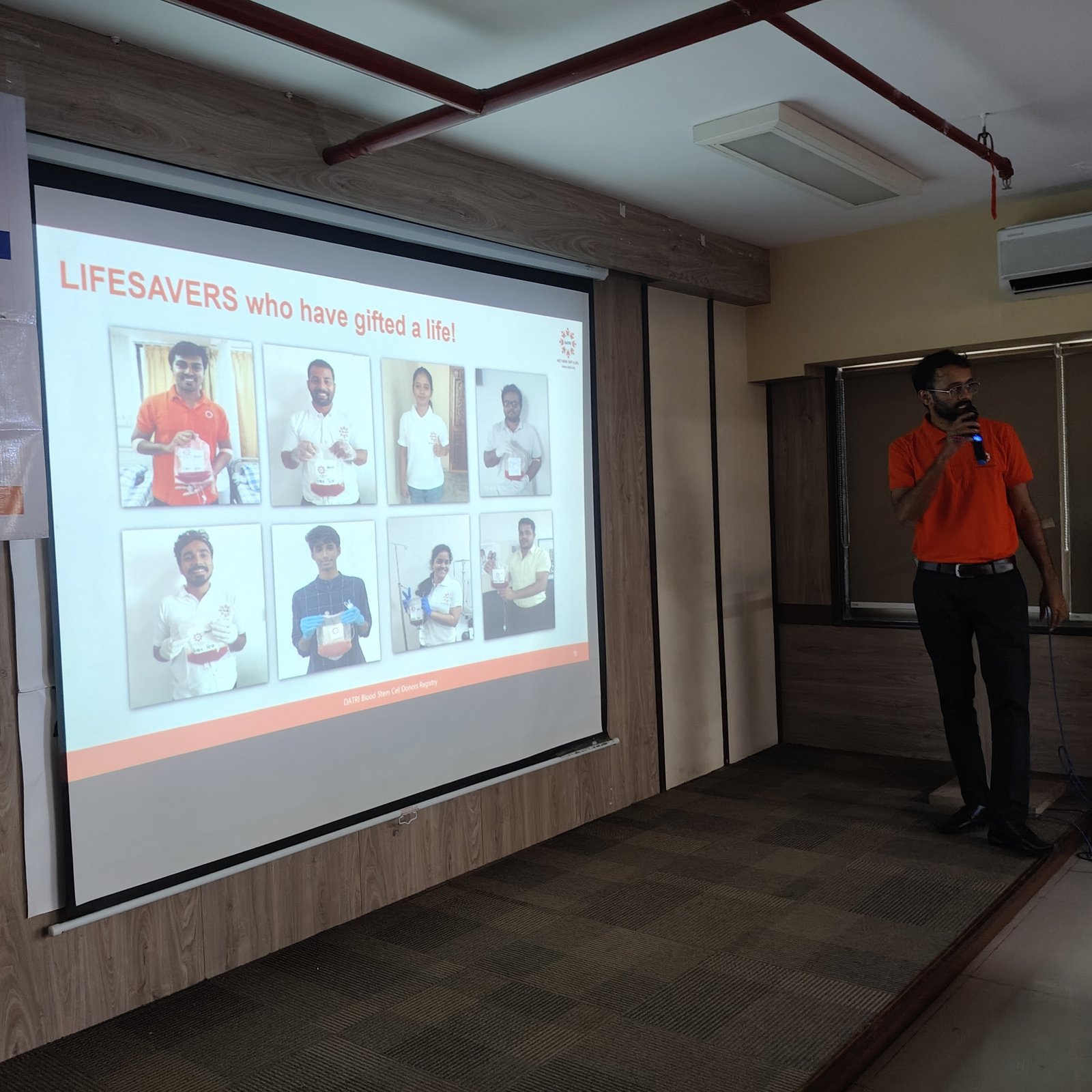 Life-Saving Initiative: NSS Unit Conducts Blood Stem Cell Donor Registration Seminar in Collaboration with DATRI