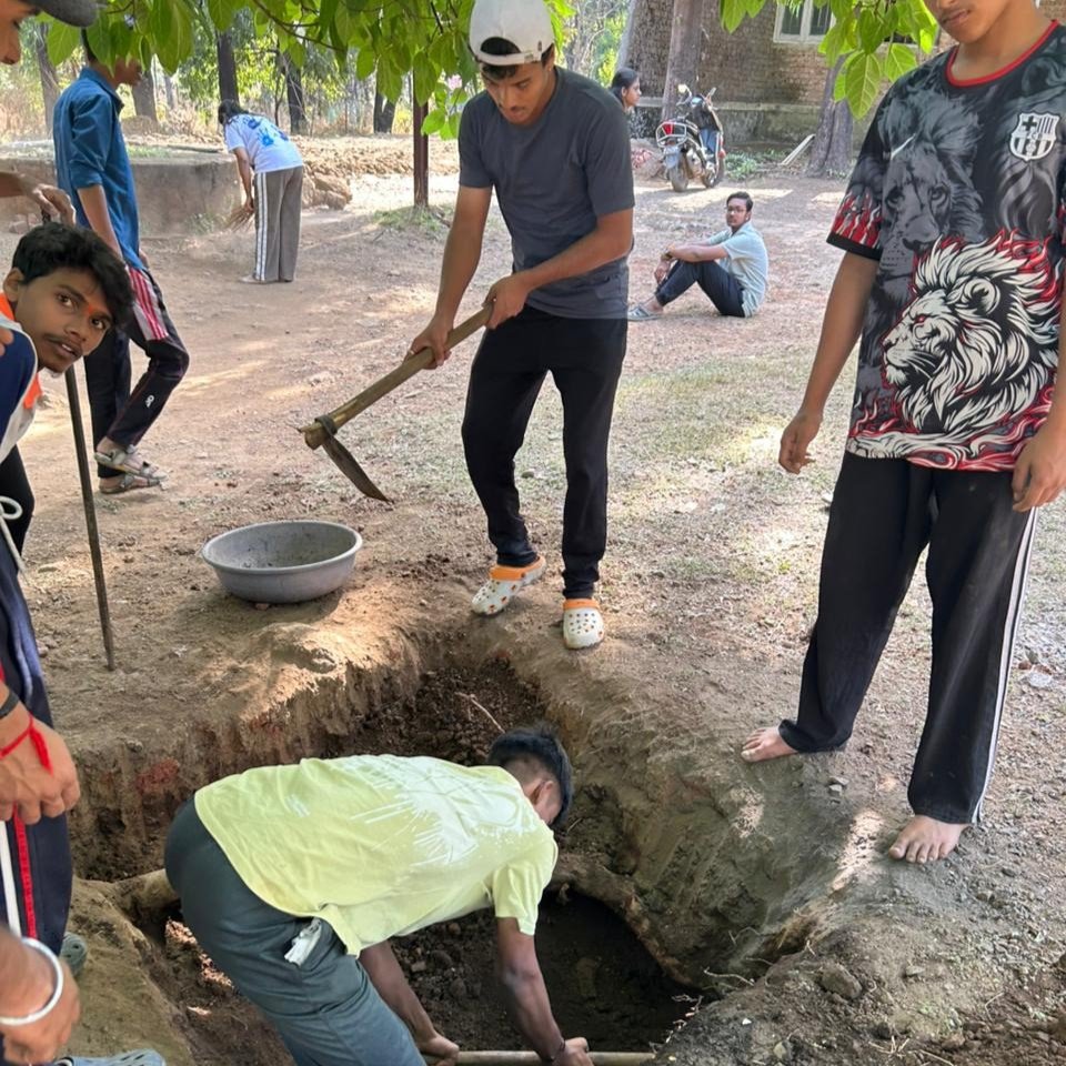 NSS Special Camp – Shramdaan Activity: Road Making