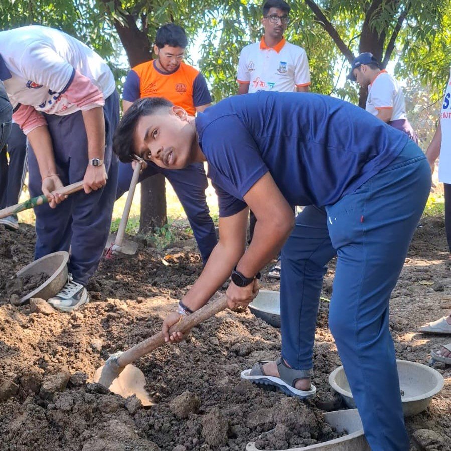 NSS Special Camp – Shramdaan Activity: Road Making