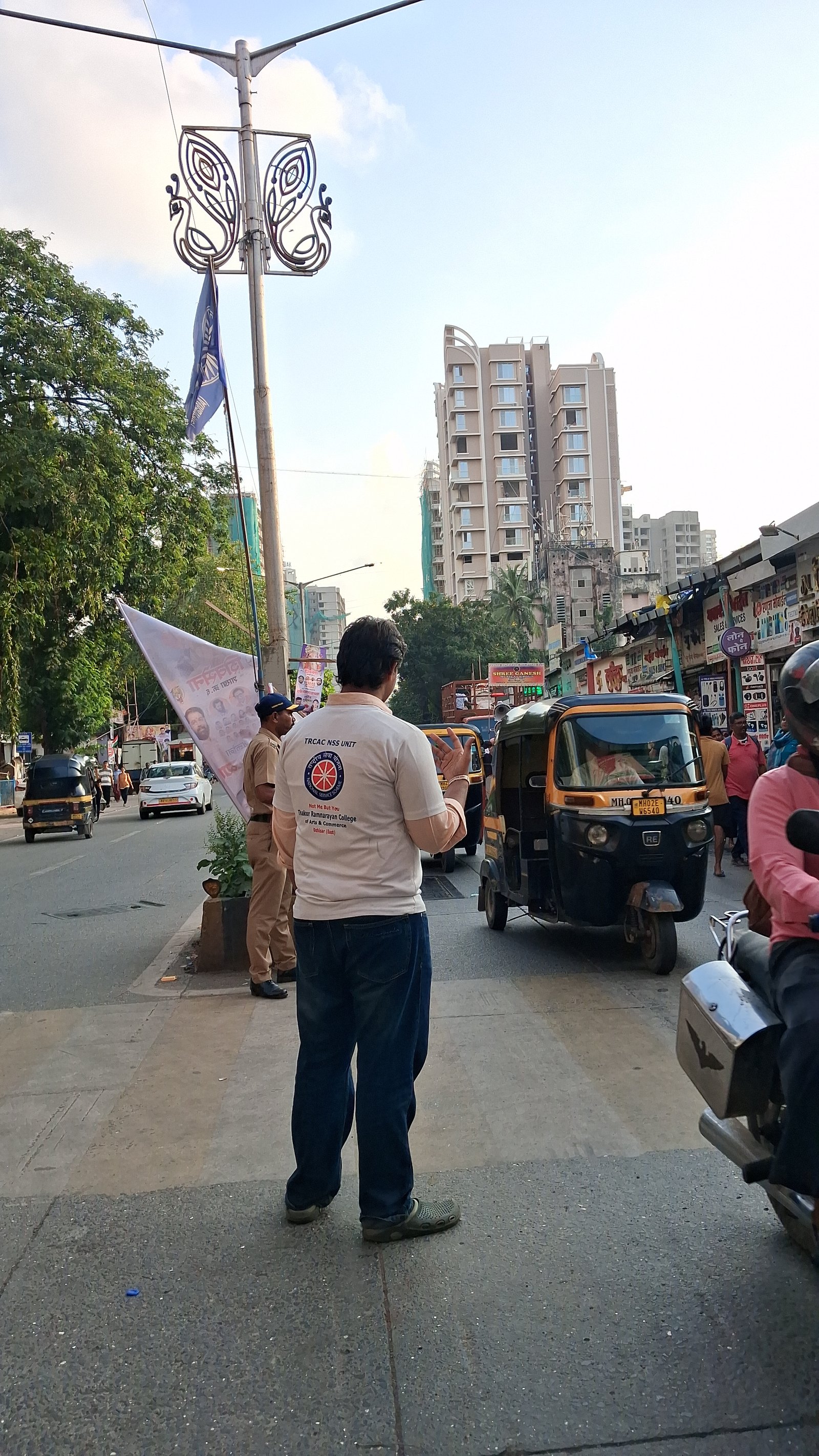 NSS Volunteers for Traffic Safety & Management