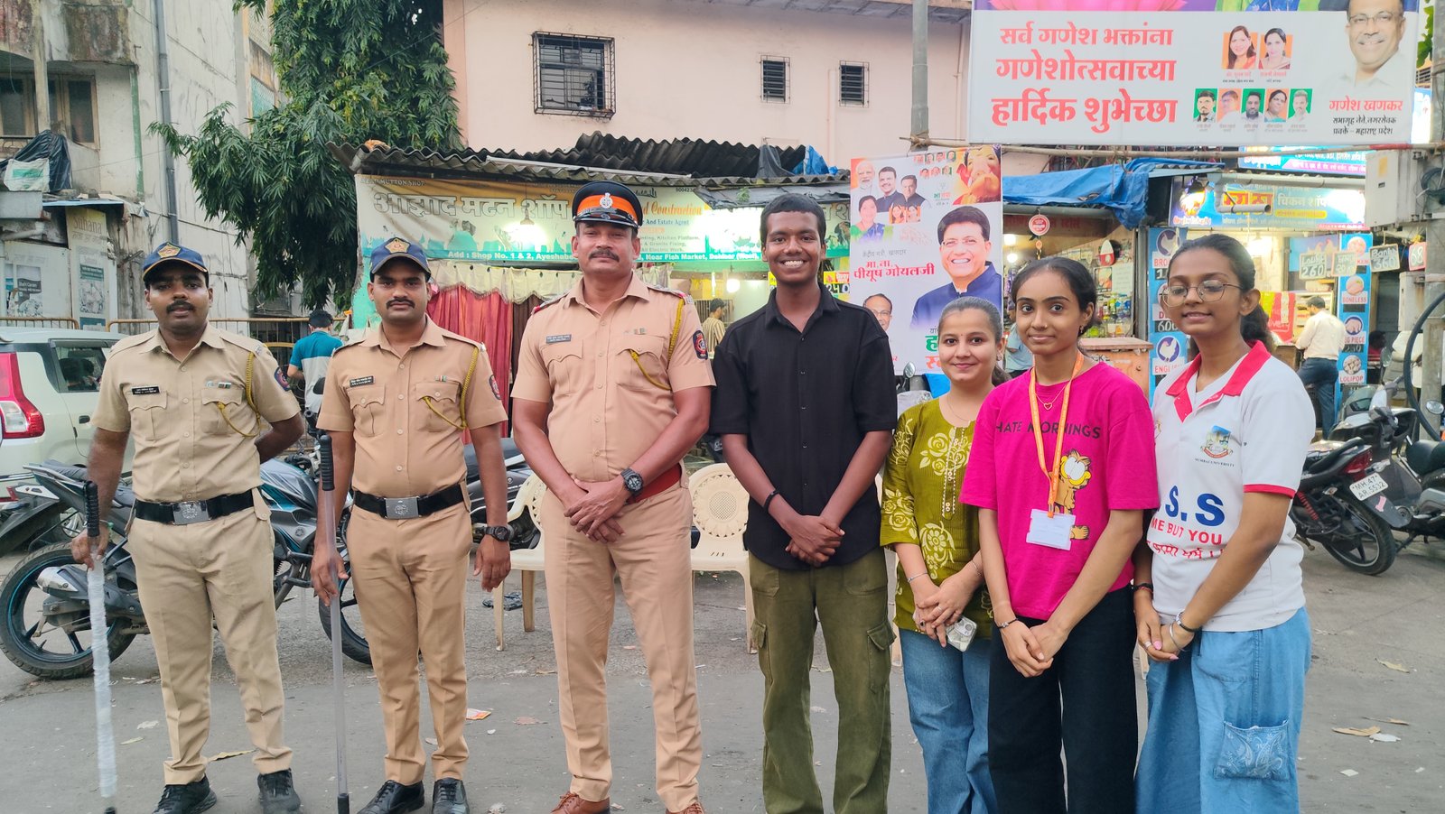 NSS Volunteers for Traffic Safety & Management