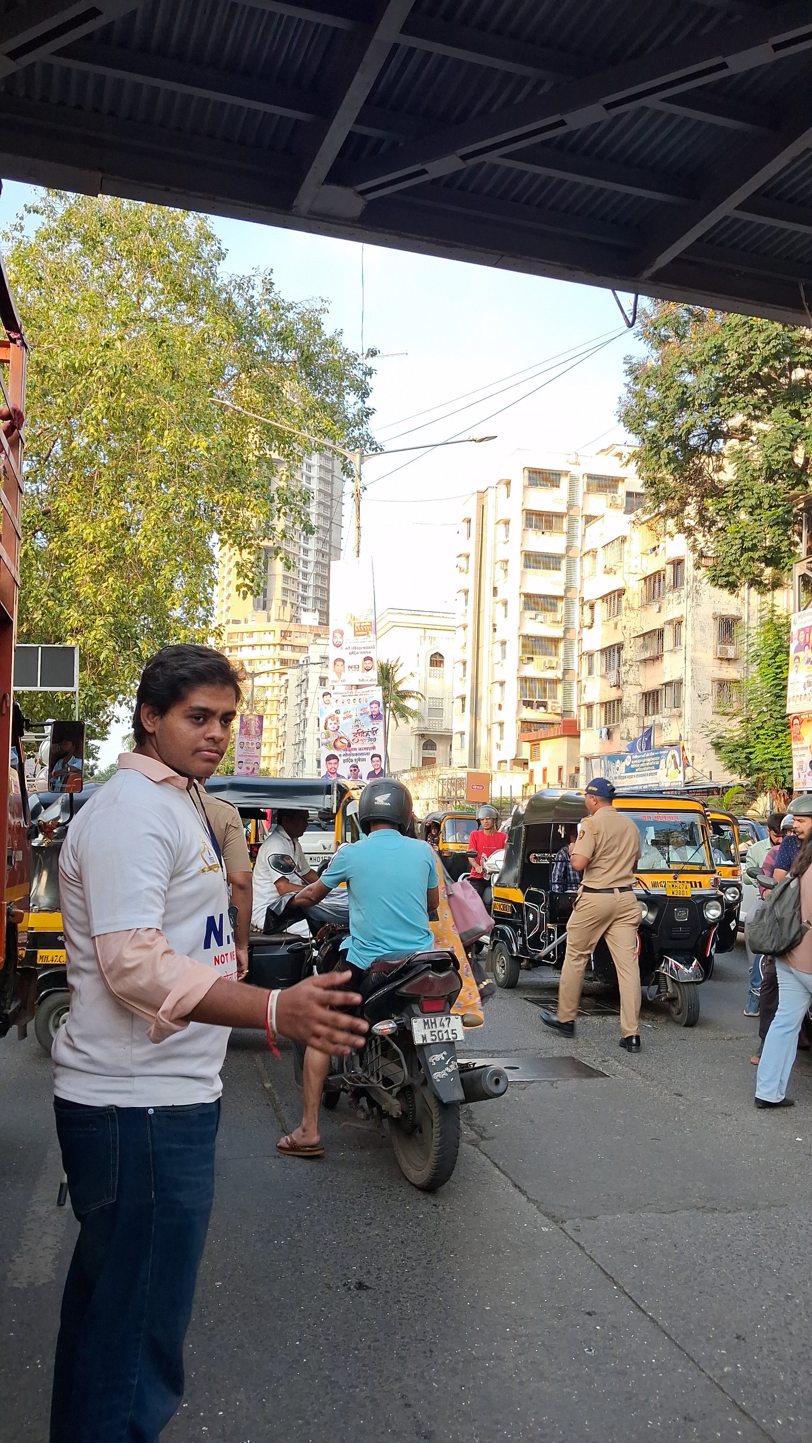NSS Volunteers for Traffic Safety & Management