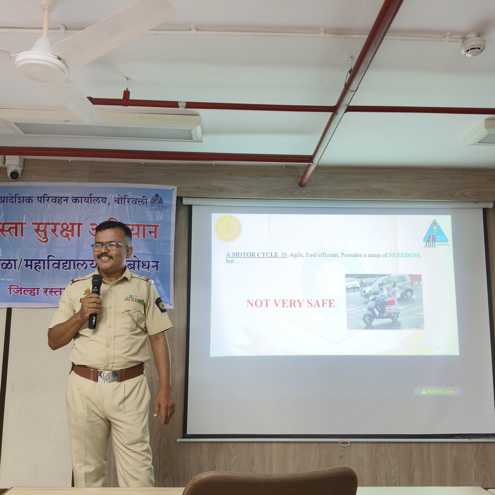 Road Safety Awareness session and rally