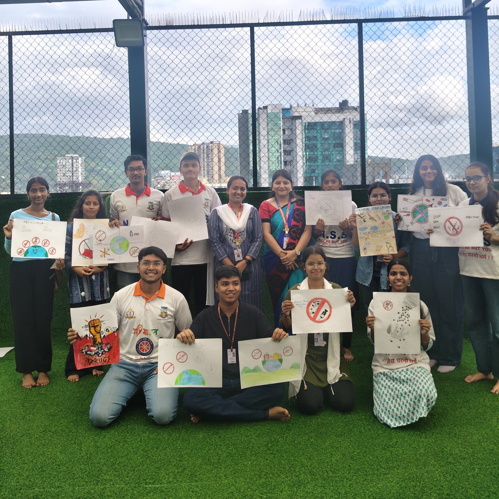 Express, Educate, Inspire: NSS Poster Making Competition on ‘Say No to Drugs’ & ‘Plastic Awareness’