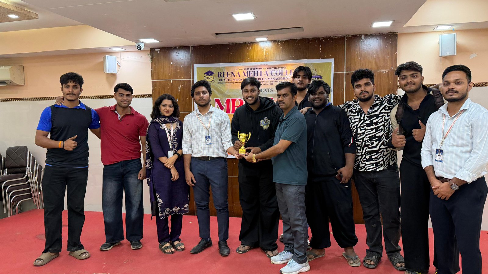 TRCAC Boys Win Tug of War at Intercollegiate Tournament