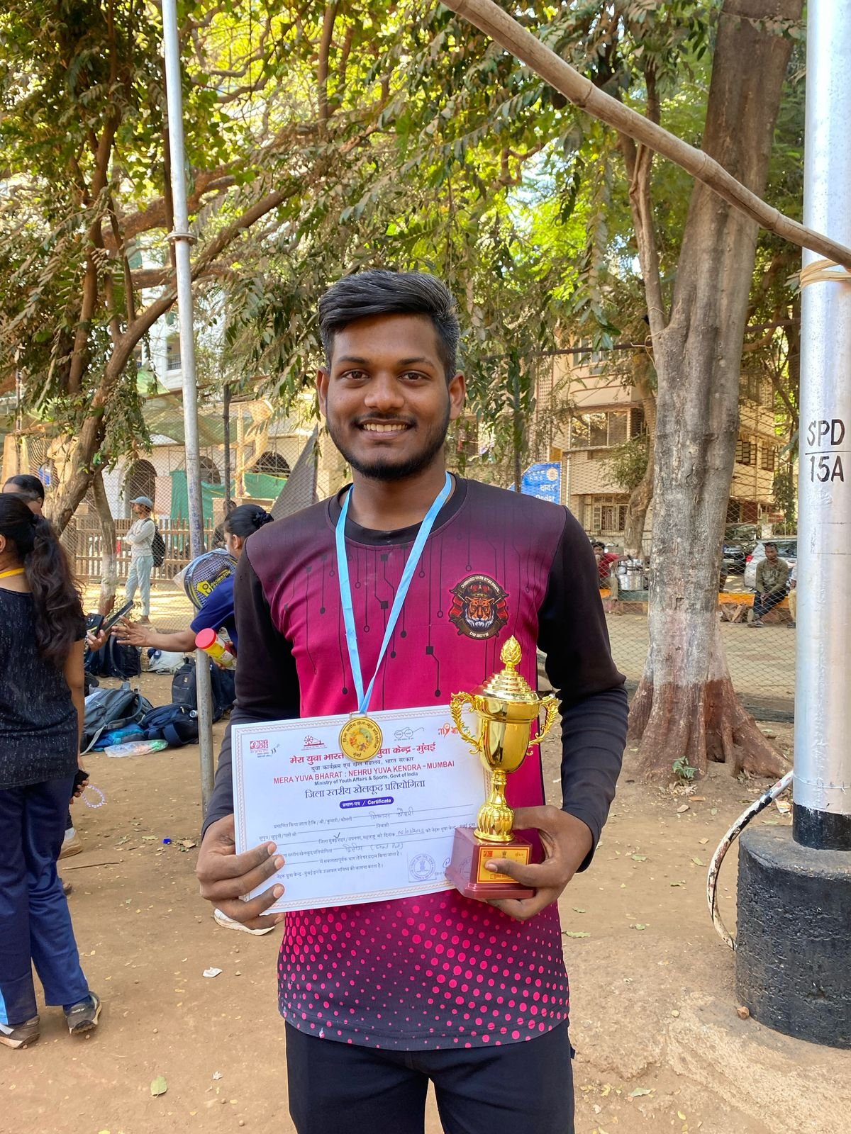 TRCAC College Students Shine at District-Level Sports Competition