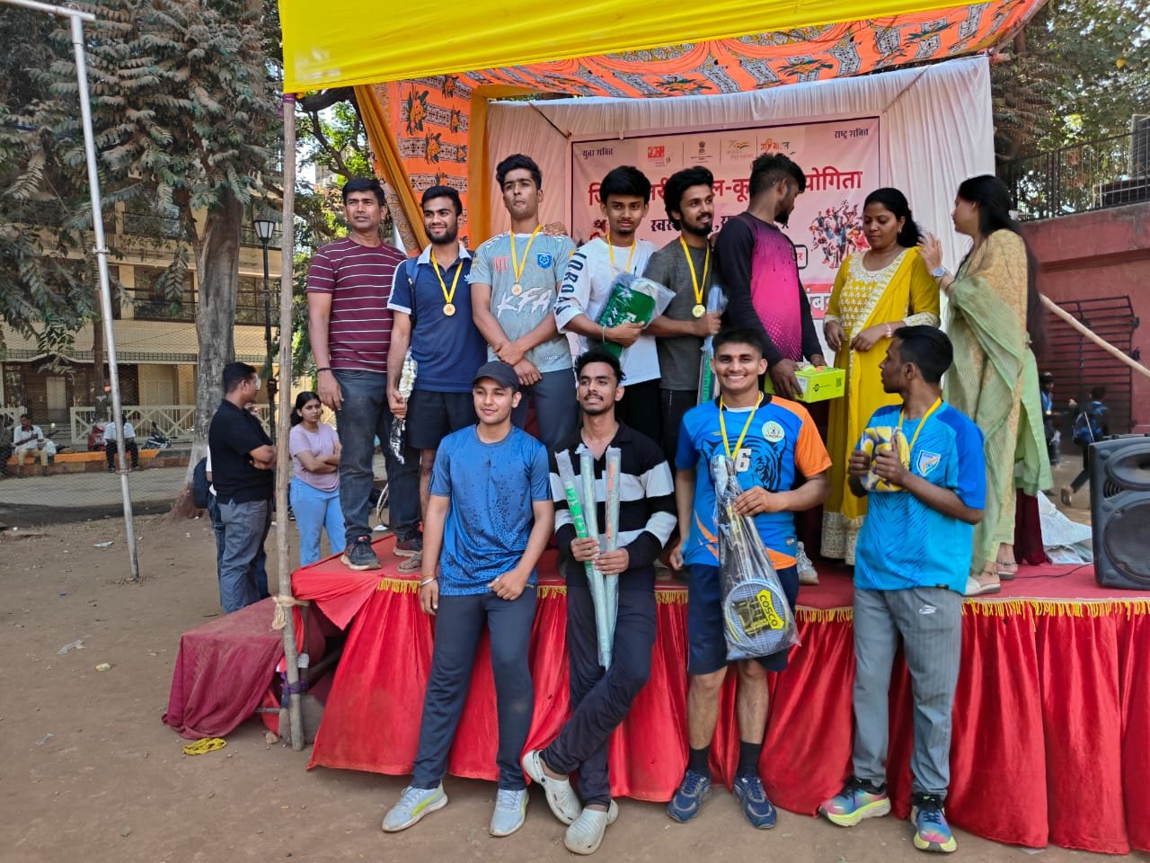 TRCAC College Students Shine at District-Level Sports Competition