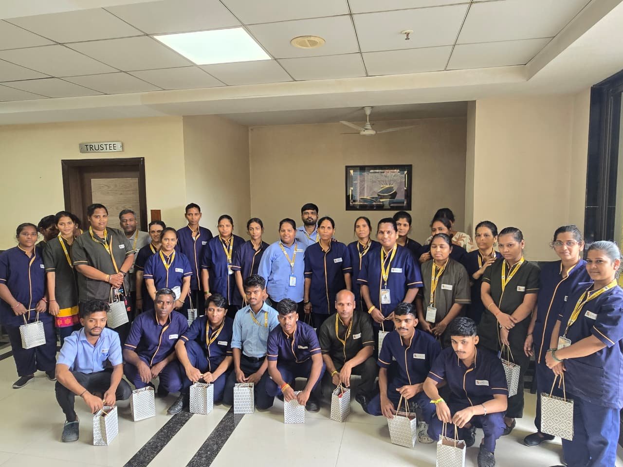 Raksha Bandhan Celebration with Non- Teaching Staff