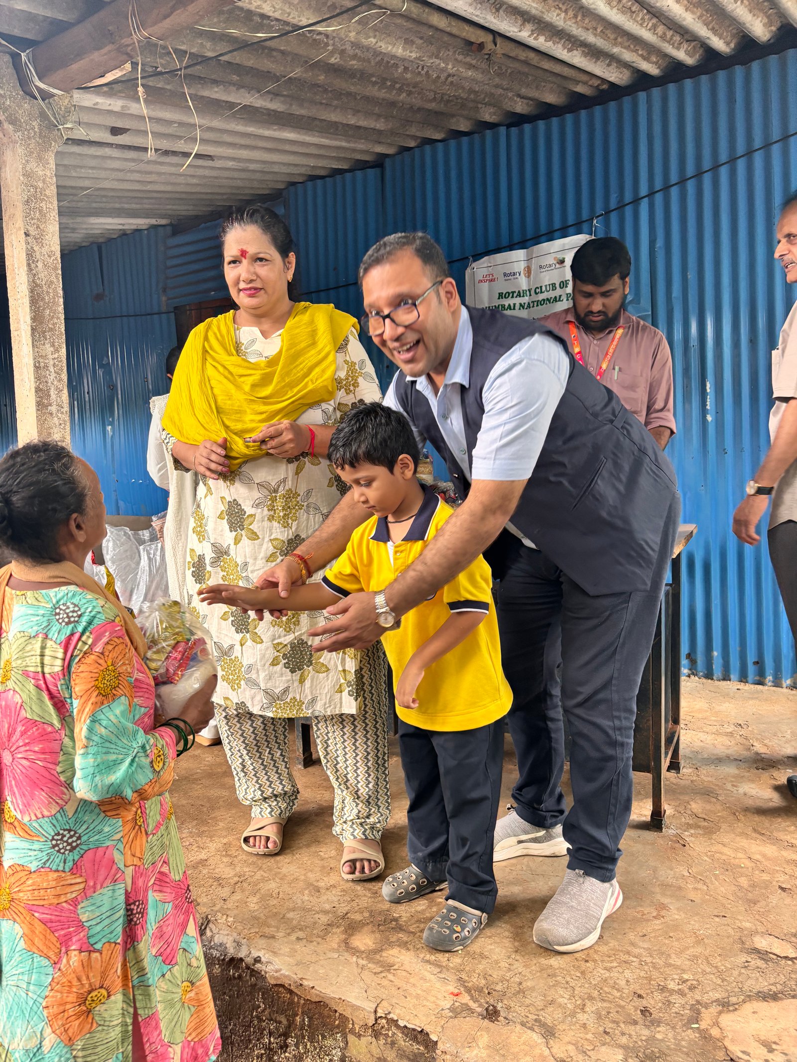 Ration Kit Distribution - Birsa Munda Balgurukul