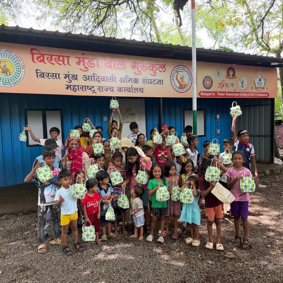 Socials - Raksha Bandha Celebration at Birsa Munda Balgurukul