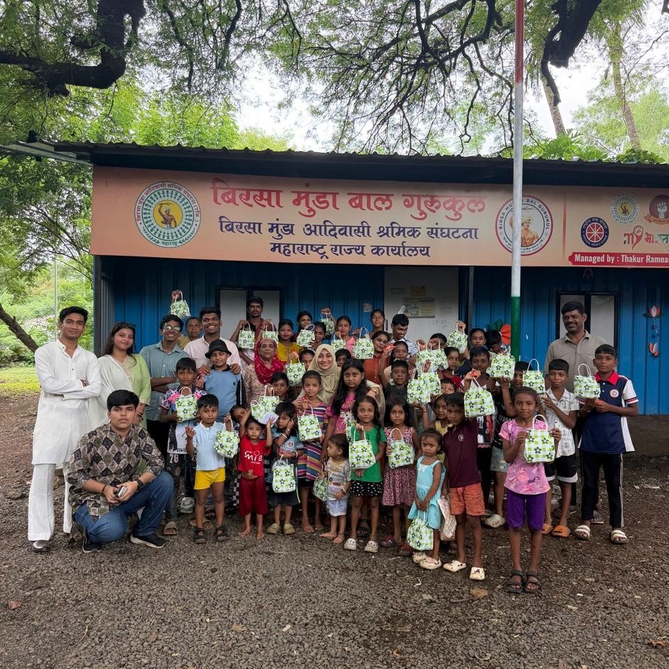 Socials - Raksha Bandha Celebration at Birsa Munda Balgurukul